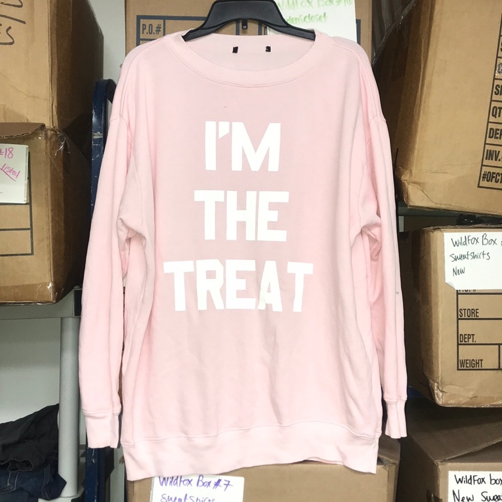 NWMD Wildfox I AM THE TREAT Oversized Sz XS